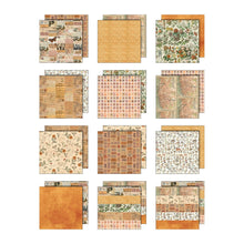 Tim Holtz Idea-ology - Palette Collection : Orange 12 x 12 Paper Pad