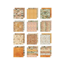 Tim Holtz Idea-ology - Palette Collection : Orange 8 x 8 Paper Pad