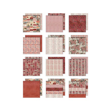 Tim Holtz Idea-ology - Palette Collection : Red 8 x 8 Paper Pad