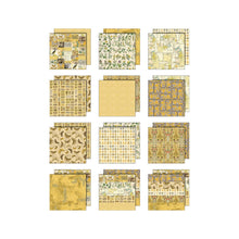 Tim Holtz Idea-ology - Palette Collection : Yellow 8 x 8 Paper Pad