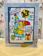 Woodware A6 Clear Stamp Set - Tony Toucan