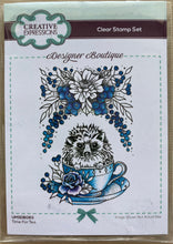 Pre-Loved : Creative Expressions Designer Boutique A6 Clear Stamp Set - Time For Tea