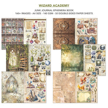 Ciao Bella Wizard Academy A4 Junk Journal Ephemera Book