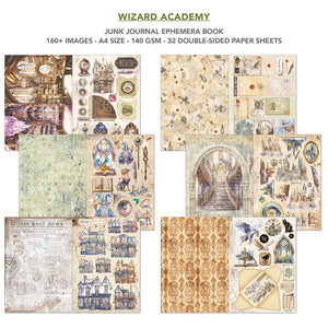 Ciao Bella Wizard Academy A4 Junk Journal Ephemera Book