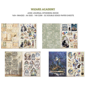 Ciao Bella Wizard Academy A4 Junk Journal Ephemera Book