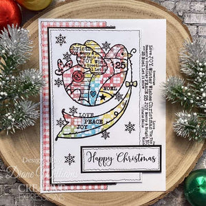 Woodware Clear Magic Single - Christmas Borders