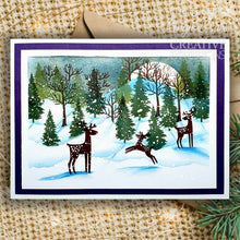 Woodware Clear Magic Single - Paintable Baubles Reindeer Fillers