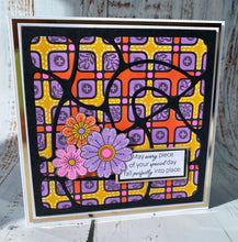 Woodware Die Set - Doodle Grid Two