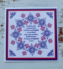 Woodware A6 Clear Stamp Set - Woodblock Impressions