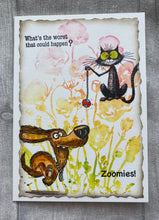 Art Inspirations Mr Barghest A7 Stamp Set - Zoomies