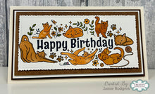 Creative Expressions DL Clear Stamp - Birthday Cats