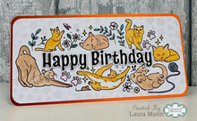 Creative Expressions DL Clear Stamp - Birthday Cats