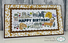 Creative Expressions DL Clear Stamp - Birthday Dogs