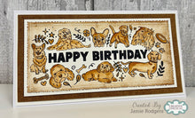 Creative Expressions DL Clear Stamp - Birthday Dogs