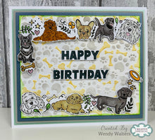 Creative Expressions DL Clear Stamp - Birthday Dogs