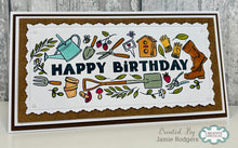 Creative Expressions DL Clear Stamp - Birthday Garden