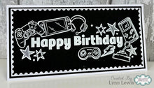 Creative Expressions DL Clear Stamp - Birthday Tech