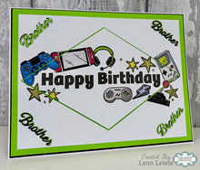 Creative Expressions DL Clear Stamp - Birthday Tech
