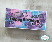 Creative Expressions DL Clear Stamp - Birthday Tech