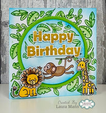 Creative Expressions DL Clear Stamp - Birthday Safari