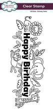 Creative Expressions DL Clear Stamp - Birthday Safari