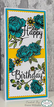 Creative Expressions DL Clear Stamp - Birthday Florals
