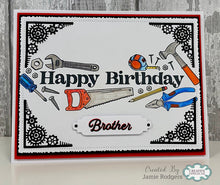 Creative Expressions DL Clear Stamp - Birthday Tools