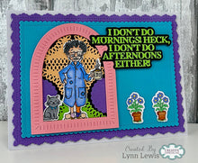 Sue Wilson Vintage Wisdom Collection - Ethel and Ralph’s Homelife Clear Stamp Set