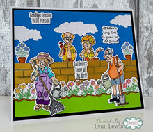 Sue Wilson Vintage Wisdom Collection - Murray and Ethel’s Garden Party Clear Stamp Set
