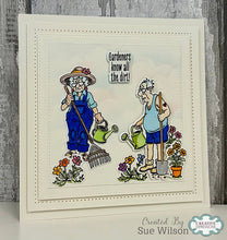 Sue Wilson Vintage Wisdom Collection - Murray and Ethel’s Garden Party Clear Stamp Set