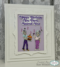 Sue Wilson Vintage Wisdom Collection - Murray and Ethel’s Garden Party Clear Stamp Set