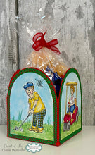 Sue Wilson Vintage Wisdom Collection - Murray, Ethel and Ralph Tee Off Clear Stamp Set