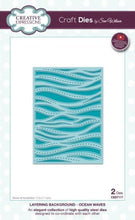 Dies by Sue Wilson Layering Background Collection - Ocean Waves