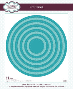 Creative Expressions Dies to Dot Collection - Circles