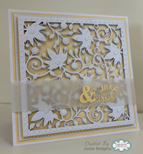 Creative Expressions Dies to Dot Collection - Lotus Flower Background