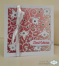 Creative Expressions Dies to Dot Collection - Lotus Flower Background