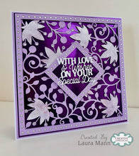 Creative Expressions Dies to Dot Collection - Lotus Flower Background