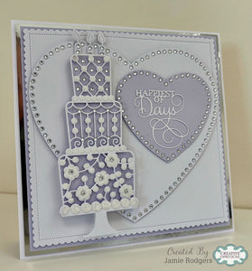 Creative Expressions Dies to Dot Collection - Celebration Cake