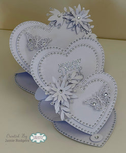 Creative Expressions Dies to Dot Collection - Hearts