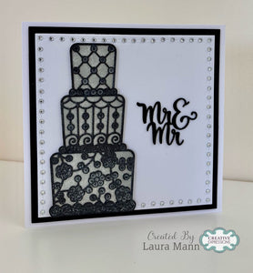 Creative Expressions Dies to Dot Collection - Celebration Cake