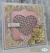 Creative Expressions Dies to Dot Collection - Scroll Heart