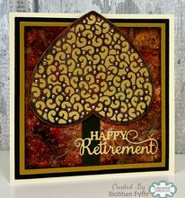 Creative Expressions Dies to Dot Collection - Scroll Heart