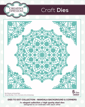 Creative Expressions Dies to Dot Collection - Mandala Background & Corners