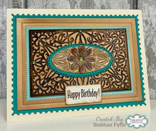 Creative Expressions Jamie Rodgers Pierced Collection - Imperial Bloom Rectangle