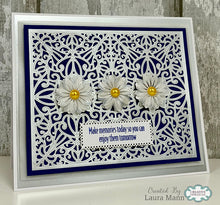 Creative Expressions Jamie Rodgers Pierced Collection - Imperial Bloom Rectangle