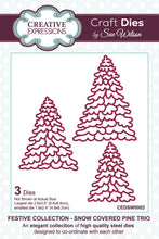 Dies by Sue Wilson Festive Collection - Snow Covered Pine Trio