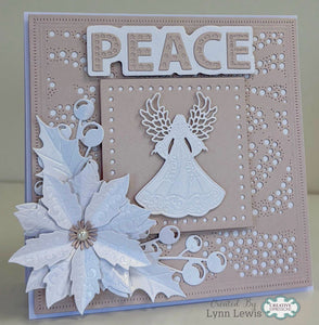 Dies by Sue Wilson Festive Collection - Snowy Swirl Background