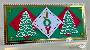 Dies by Sue Wilson Festive Collection - Snow Covered Pine Trio