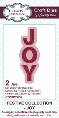 Dies by Sue Wilson Festive Collection - Joy