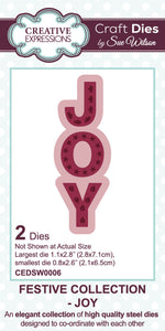 Dies by Sue Wilson Festive Collection - Joy